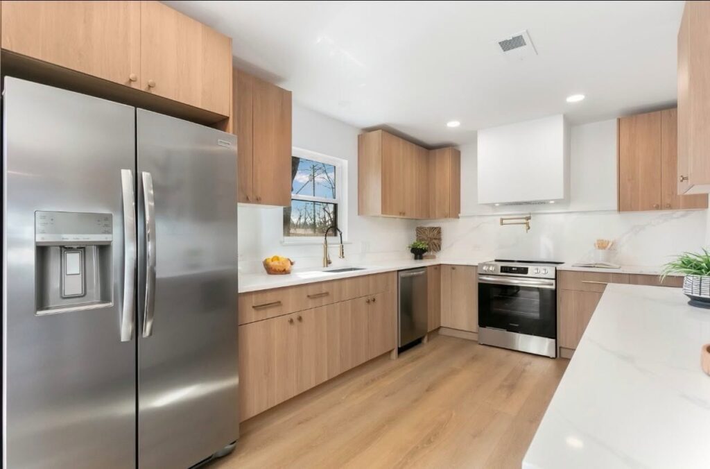 Kitchen flooring, counters, backsplash in San Antonio Texas
